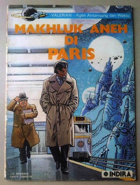 Komik Valerian Makhluk Aneh di Paris komik eropa terbitan